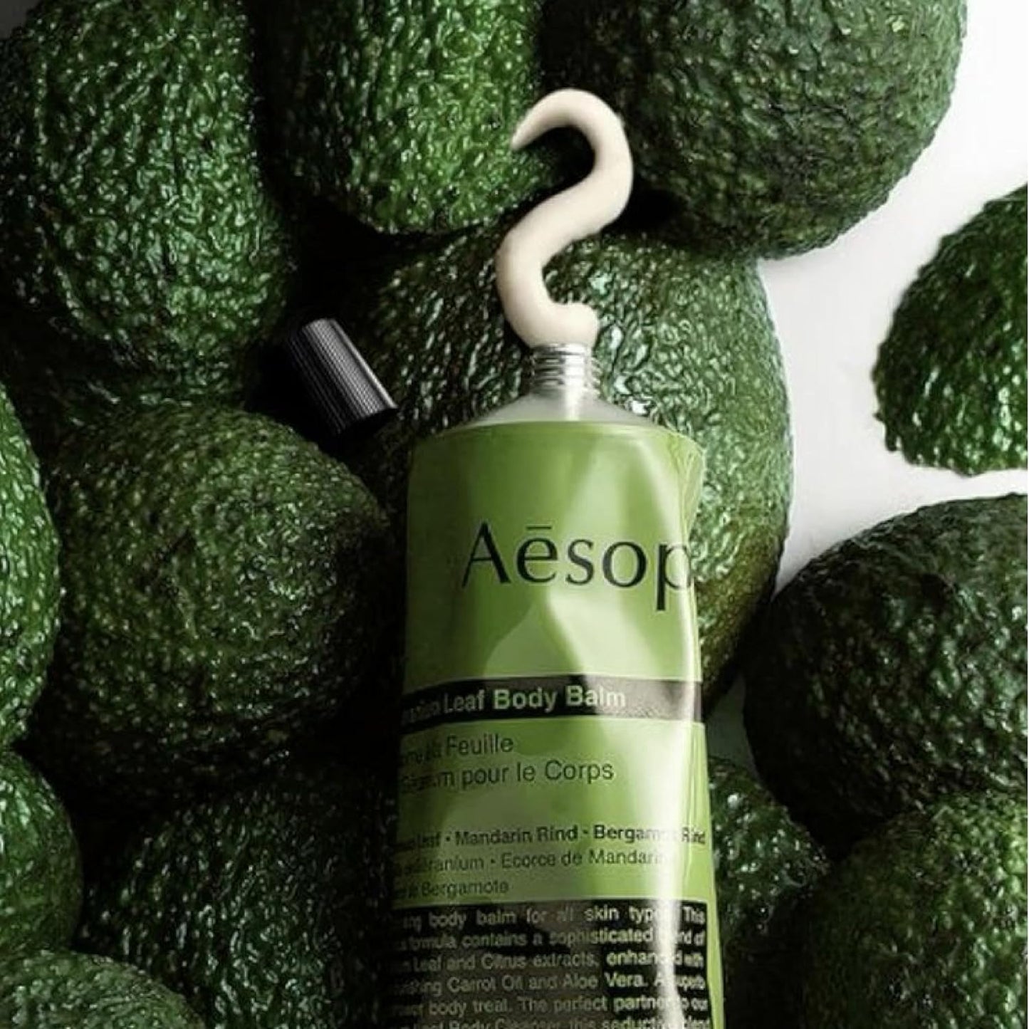 Aesop Geranium Leaf Travel Body Balm | Soften and Hydrate Skin with Nut Oils, Geranium Leaf and Citrus Extracts | 3.4oz / 100mL-Velvo Beauty