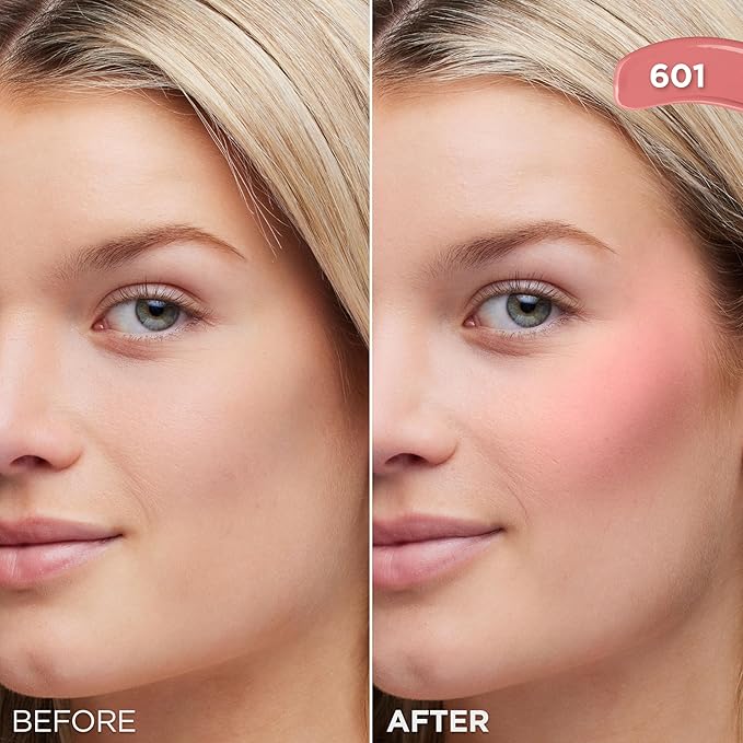 L'Oreal Paris True Match Lumi Le Liquid Blush, Intense Lightweight Blush Formula With Liquid Pigments, Dewy Worth It, 0.33 Fl Oz-Velvo Beauty