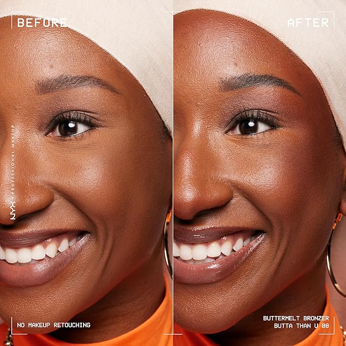 NYX PROFESSIONAL MAKEUP Matte Buttermelt Bronzer, Longwear Face Makeup with Up to 12 Hours of Wear, Vegan Formula - Butta Than U-Velvo Beauty
