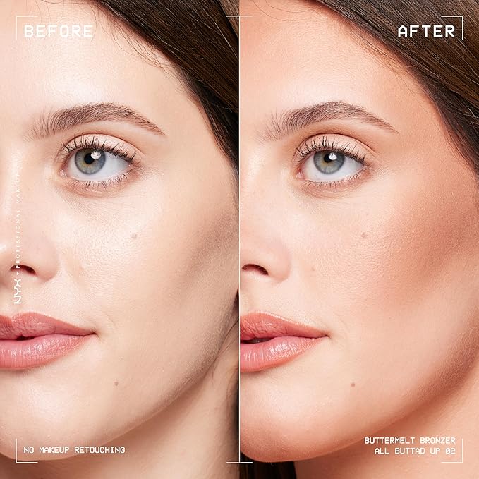 NYX PROFESSIONAL MAKEUP Matte Buttermelt Bronzer, Longwear Face Makeup with Up to 12 Hours of Wear, Vegan Formula - All Butta'd Up-Velvo Beauty