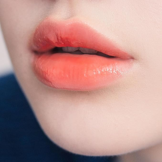 AOU GLOWY TINT BALM Tinted Lip Balm with Natural Gloss Instant Hydration for Chapped Lips 0.12Oz (02 Persimmon Balm)-Velvo Beauty