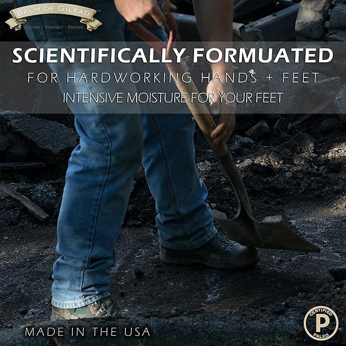 BALM OF GILEAD Tea Tree Balm - 2 fl oz Foot Cream with Tea Tree and Manuka Oil - Intensive Moisture for Itchy Feet, Eczema, Rashes & Dry Skin - Pure Balm That Softens Skin Irritations-Velvo Beauty