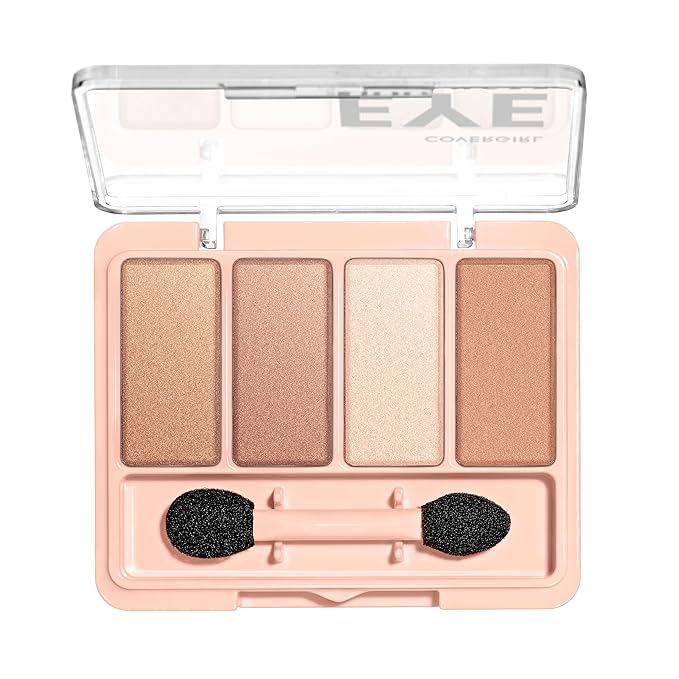 COVERGIRL - Eye Enhancers 4-Kit Eyeshadow, silky, sheer formula, double ended applicator, 100% Cruelty-free-Velvo Beauty