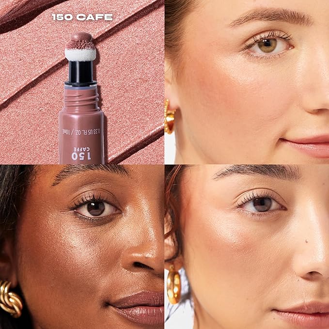 Milani Cheek Kiss Blush + Glow Highlighter - 150 Caffe-Velvo Beauty