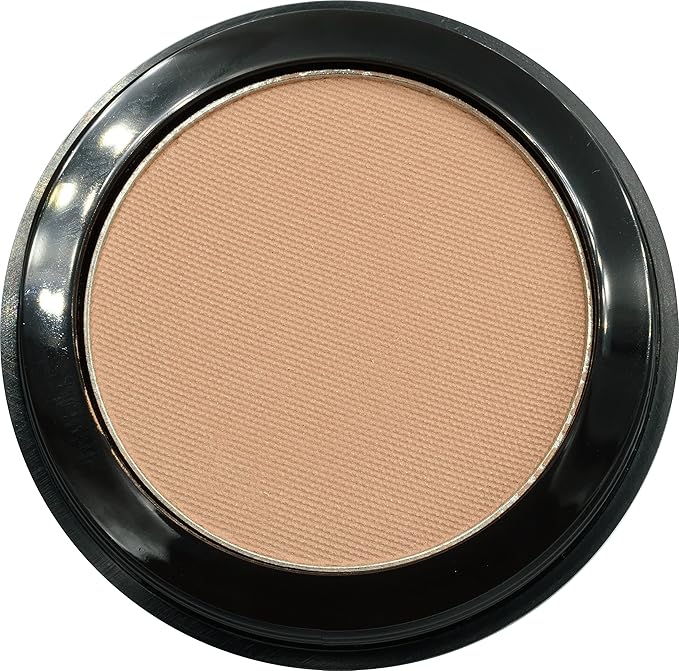 Amaretto Matte Light Brown Beige Peach Pressed Powder Single Vegan Eyeshadow; Talc, Paraben & Cruelty Free-Velvo Beauty