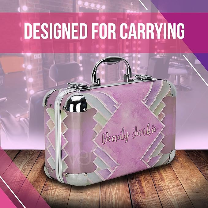 Starter Carry-All Teen Makeup Kit Gift Set, Pink, 1 Count-Velvo Beauty