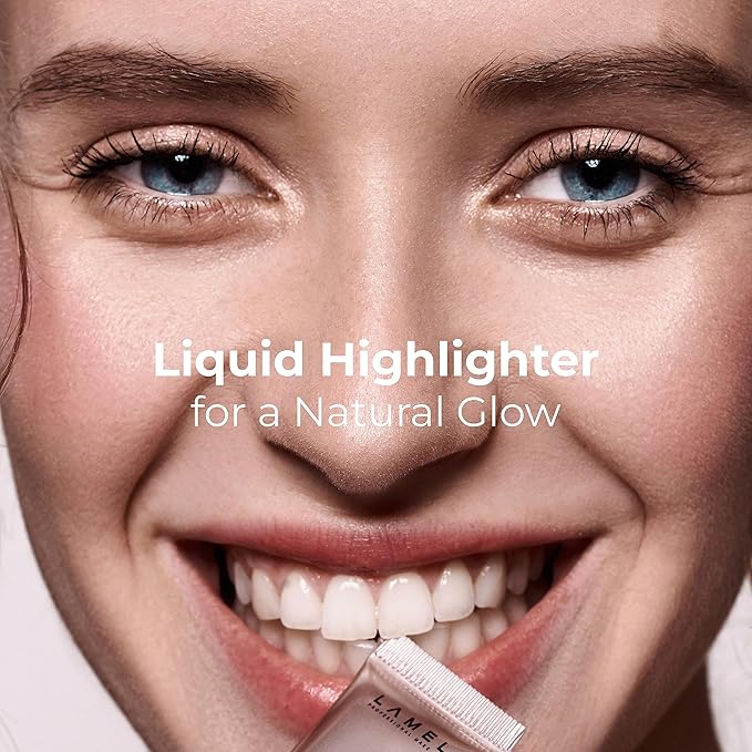 Lamel Dewy Cream BB Highlighter - Lightweight, Buildable and Luxuriously Glossy with Radiant, Natural-looking, Non-Greasy, Moisturizing, and Long-Lasting Formula for Flawless, Skin-Brightening - 401-Velvo Beauty