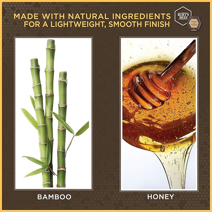 Burts Bees 100% Natural Mattifying Powder Foundation, Nutmeg - 0.3 Ounce (Pack of 2)-Velvo Beauty