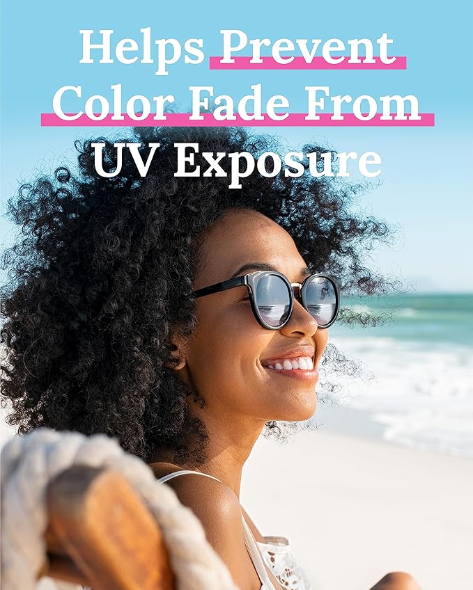 Keranique Color Safe Shampoo and Conditioner - Protect and Extend Color Shampoo and Conditioner for Women with Dry, Fine, Color Treated Hair - Sulfate Free Set for Colored Hair with UV Protection-Velvo Beauty