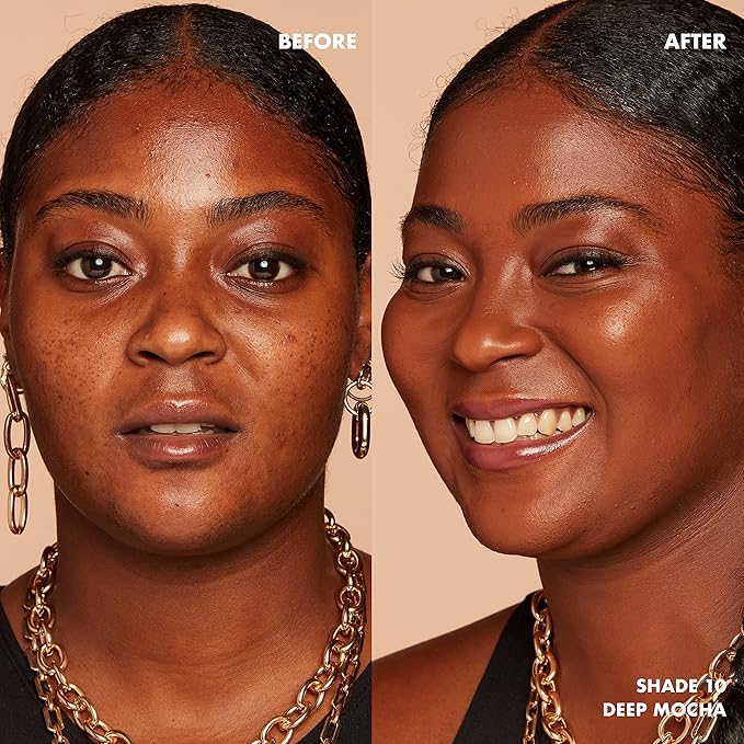 NYX PROFESSIONAL MAKEUP Bare With Me Tinted Skin Veil, Lightweight BB Cream - Deep Mocha-Velvo Beauty