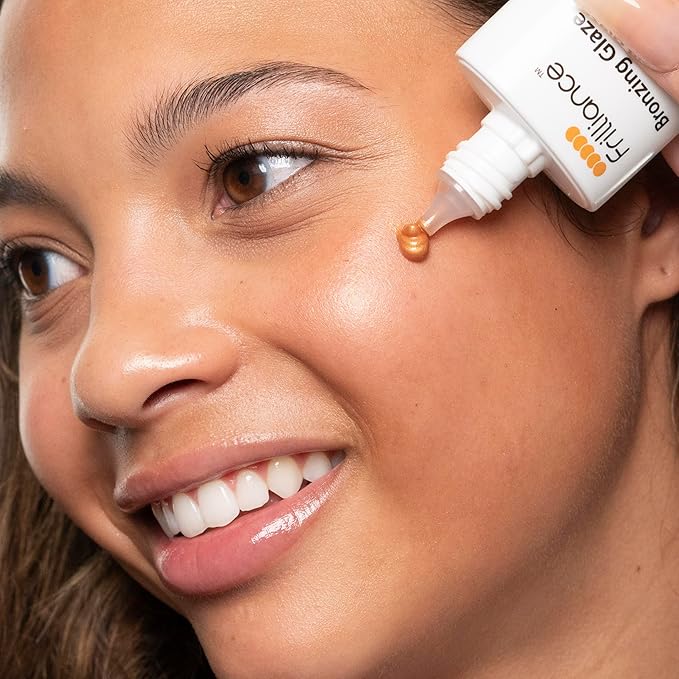 Frilliance Hydrating Go-To Glow, Bronzing Glaze Drops, Cruelty-Free Hypoallergenic for Teens of All Skin Types, 30 ml / 1 fl oz-Velvo Beauty