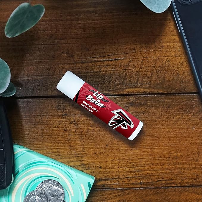 FANMATS 34608 Atlanta Falcons Smooth Mint SPF 15 Lip Balm-Velvo Beauty
