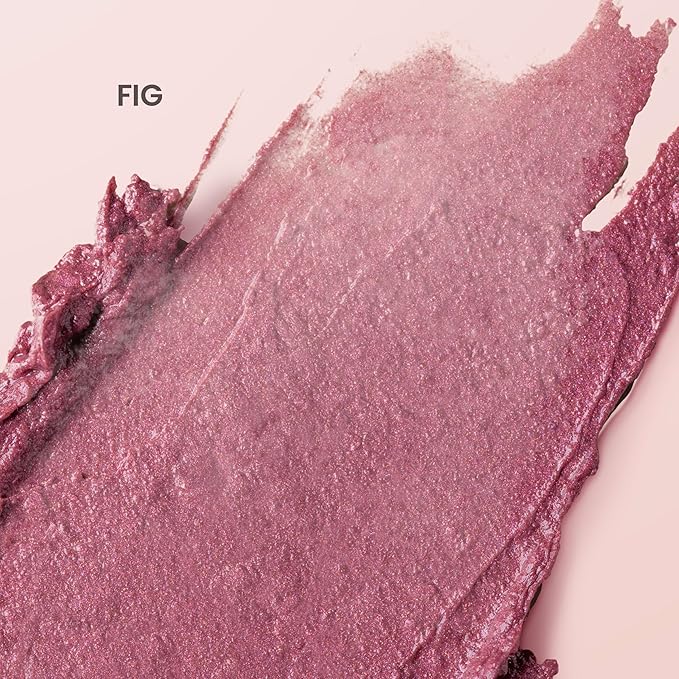 Burt's Bees Shimmer Lip Tint, Tinted Lip Balm Stick, Moisturizing for All Day Hydration with Natural Glowy Pigmented Finish & Buildable Color, Fig, 1 Tube, 0.09 oz.-Velvo Beauty