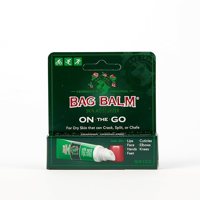 Bag Balm Original Formula Skin Moisturizer 0.33oz Lip Balm Tube-Velvo Beauty
