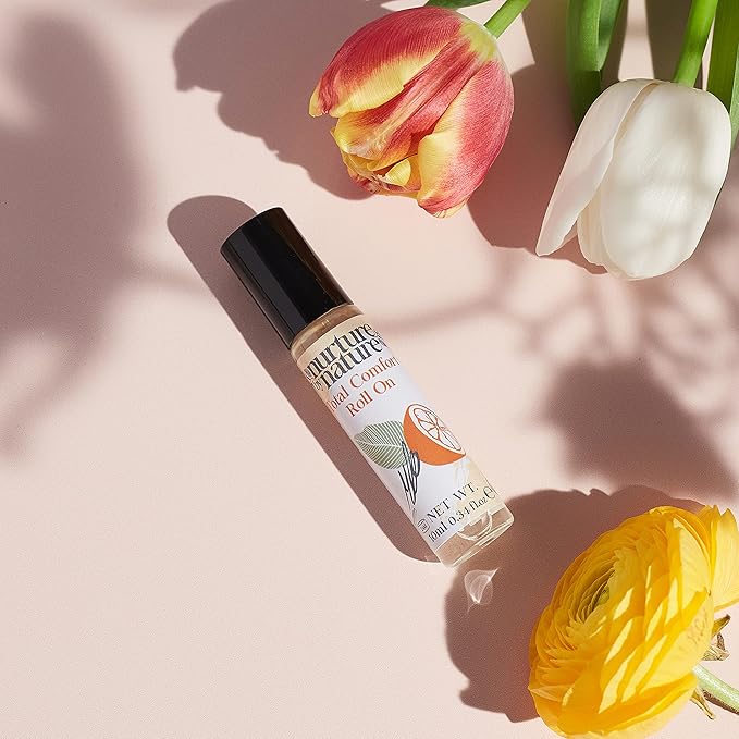 Nurture by Nature's MOMENT FOR MAMA Gift Set, Lavender Pillow Mist, Spa Gift Baskets for Women, 6 Pcs Per Bath Set, Mom Spa Gift Set, Relaxation Kit, Body butter, Shower Oil, Essential Oil Roll on-Velvo Beauty