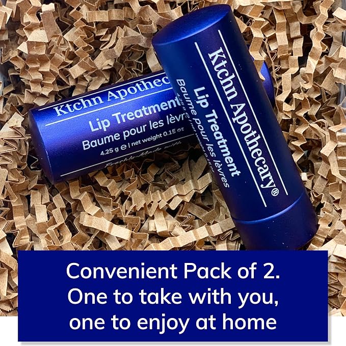 Ultra-Hydrating Lip Balm | Moisturize, Condition, Soften, & Protect Dry or Chapped Lips | Silky & Smooth —Never Waxy or Sticky | Handcrafted 100% Natural, Nourishing | Classic Formula, Pack of 2-Velvo Beauty