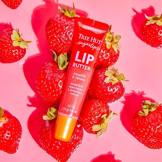 Tree Hut Sugar Lips Lip Butter Strawberry-Velvo Beauty