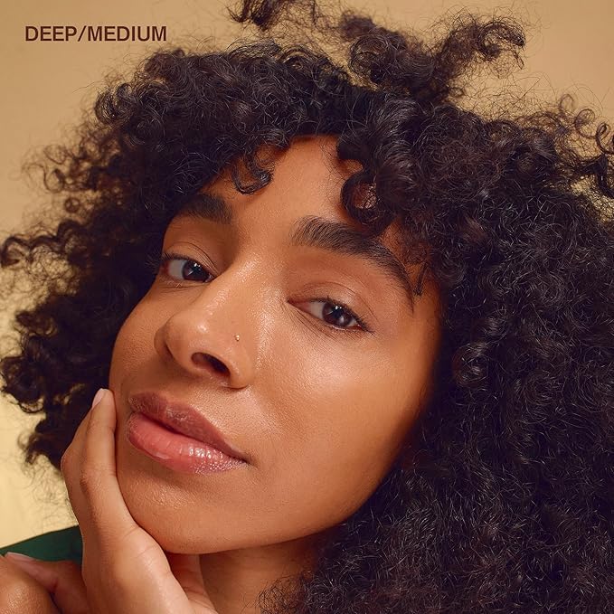 Ami Colé Skin Melt Talc-Free Loose Setting Powder Deep Medium, face powder, makeup, finishing powder, lightweight-Velvo Beauty