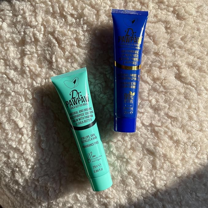 Shea Butter Balm, Multi-Purpose Natural No Fragrance, for Hydrating Lips, Skin, Hair, Cuticles, Nails & Beauty Finishing (25 ml)-Velvo Beauty