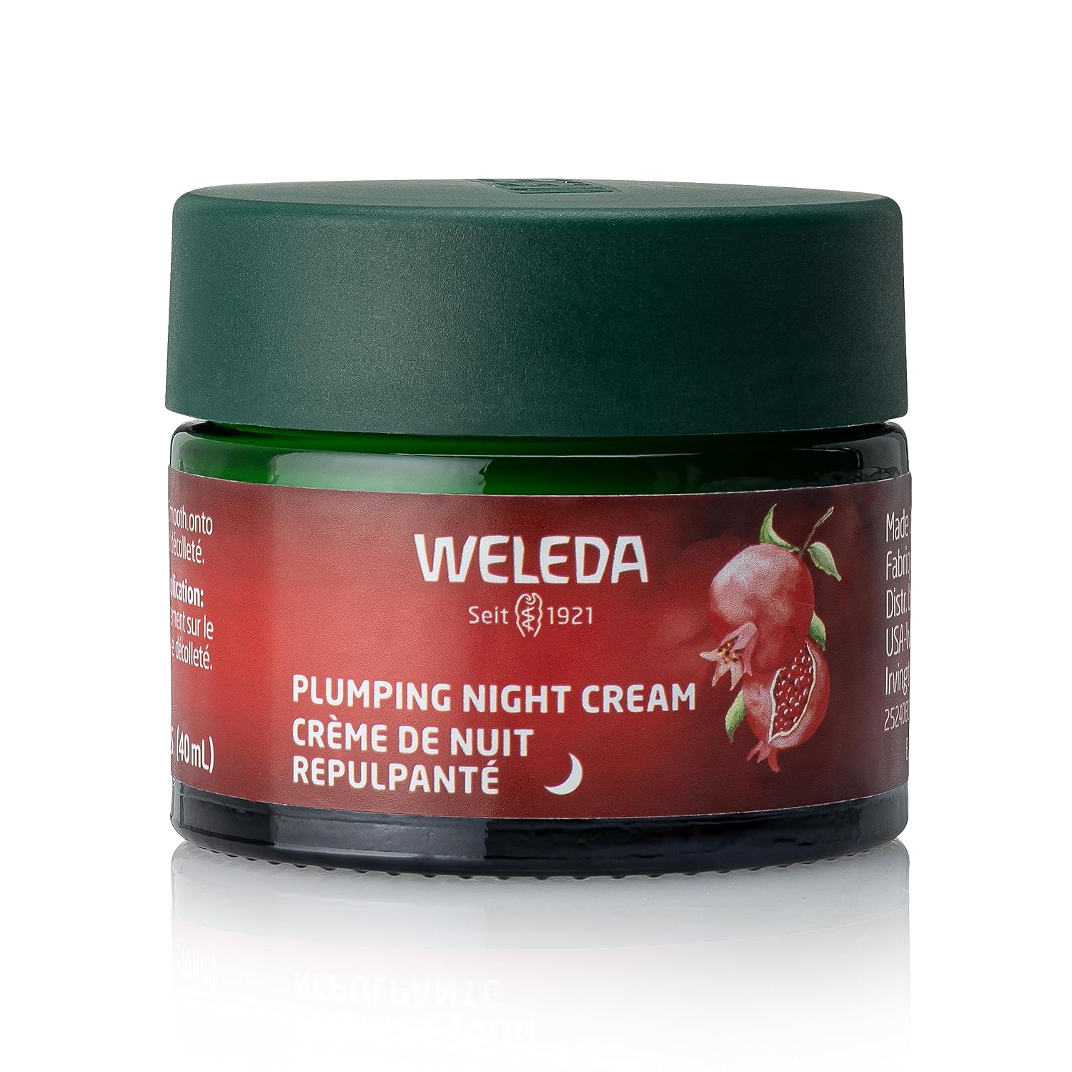 Weleda Face Care Plumping Night Cream, Plant Rich Moisturizer with Pomegranate and Maca Root Peptides-Velvo Beauty