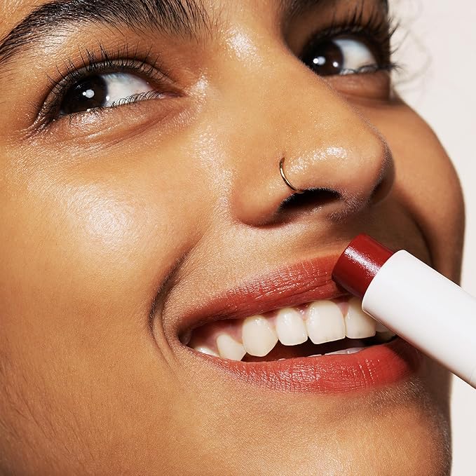 Melixir Vegan Lip Butter #11 Autumn Rain (+11 more colors), Deep Nourishing Tinted Lip Balm for Dry Lips, Bee-Free, Petrolatum-Free, Plant-Based, Hydrating for Cracked & Chapped Lips, Travel Essential-Velvo Beauty