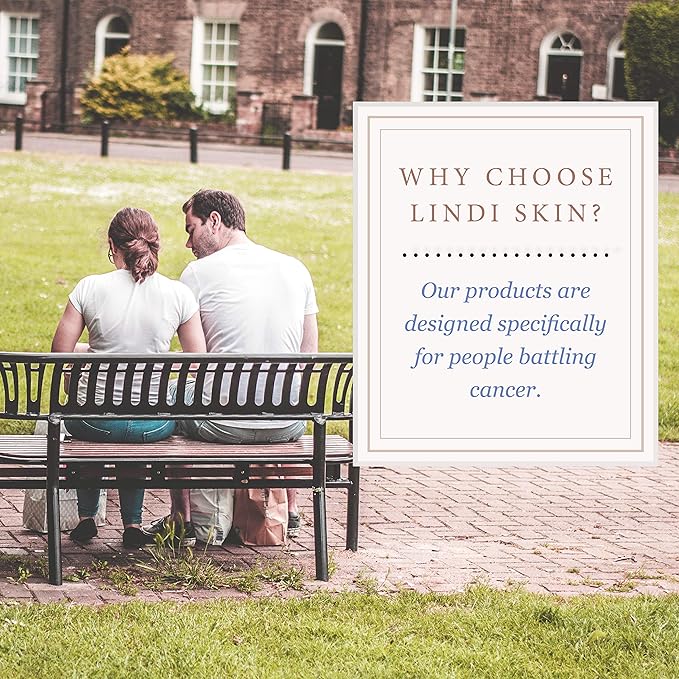 LINDI SKIN Lip Balm - Gentle, Non-Irritating, Vitamin E Formula That Hydrates and Soothes Dry, Chapped Lips - Soother for Nails & Cuticles - Allergy Tested Lip Balm for Cancer Patients (0.25 fl oz)-Velvo Beauty