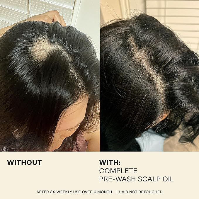 JVN Pre-Wash Scalp Oil & Hair Treatment Oil, Pre Shampoo Dry Scalp Treatment, Scalp Cleansing Oil for All Hair Types, Sulfate Free (1.7 Fl Oz)-Velvo Beauty