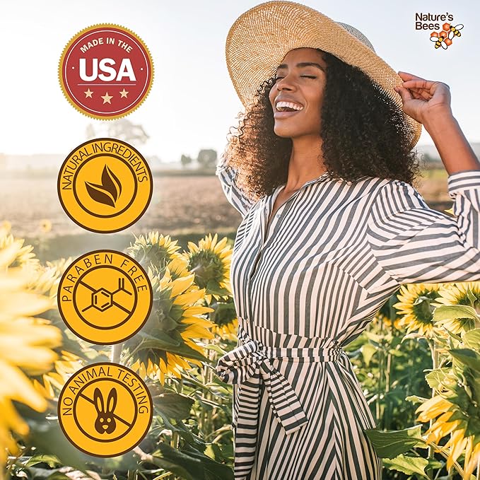 Nature's Bees - Cocoa Butter Lip Balm Moisturizer - Original 72 Pack, 4 Flavors - Original, Shea Butter, Mango Butter, Olive Oil - Made w/Coconut Oil, Beeswax, Vitamin E, Aloe - 0.15oz (4.2g)-Velvo Beauty