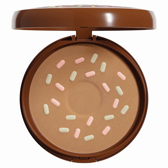 Physicians Formula Murumuru Butter Cheat Day Donut Bronzer, Lightweight, Cruelty-Free, For Sensitive Skin, Dark Shimmer Cream Bronzer, 0.38Oz, Sprinkles-Velvo Beauty