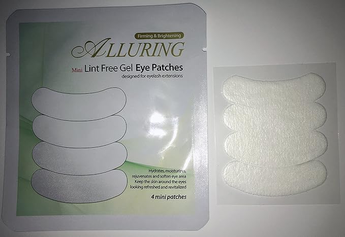 Mini Under Gel Eye Pads Lint Free for Eyelash Extensions (QTY:20 pairs (10 pouches))-Velvo Beauty