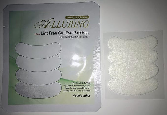 Mini Under Gel Eye Pads Lint Free for Eyelash Extensions (QTY:100 pairs (50 pouches))-Velvo Beauty
