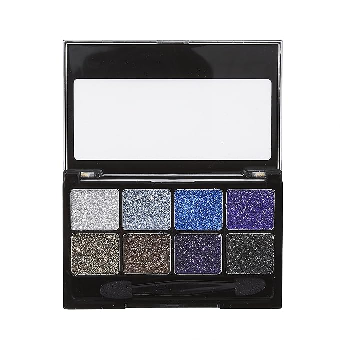 BYS Glitter Gel Makeup Palette 8 shades - Boogie Nights-Velvo Beauty