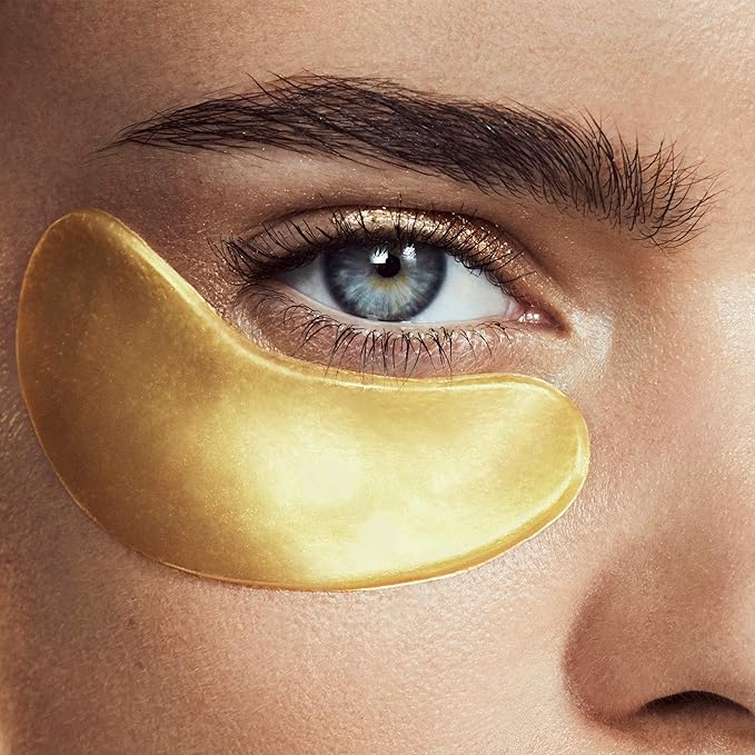 MZ SKIN HYDRA-BRIGHT GOLDEN EYE TREATMENT | Eye Mask (Pack of 5) | Anti-Ageing And Hydrating | With Hyaluronic Acid | Collagen-Velvo Beauty