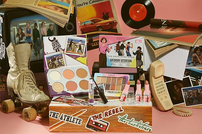 Physicians Formula The Breakfast Club Full Makeup Collection, Bronzers, Blushes, Highlighters, Mascara, 12-Pan Eyeshadow Palette, For Sensitive Skin-Velvo Beauty