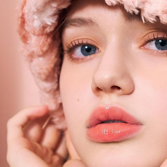 AOU GLOWY TINT BALM Tinted Lip Balm with Natural Gloss Instant Hydration for Chapped Lips 0.12Oz (02 Persimmon Balm)-Velvo Beauty