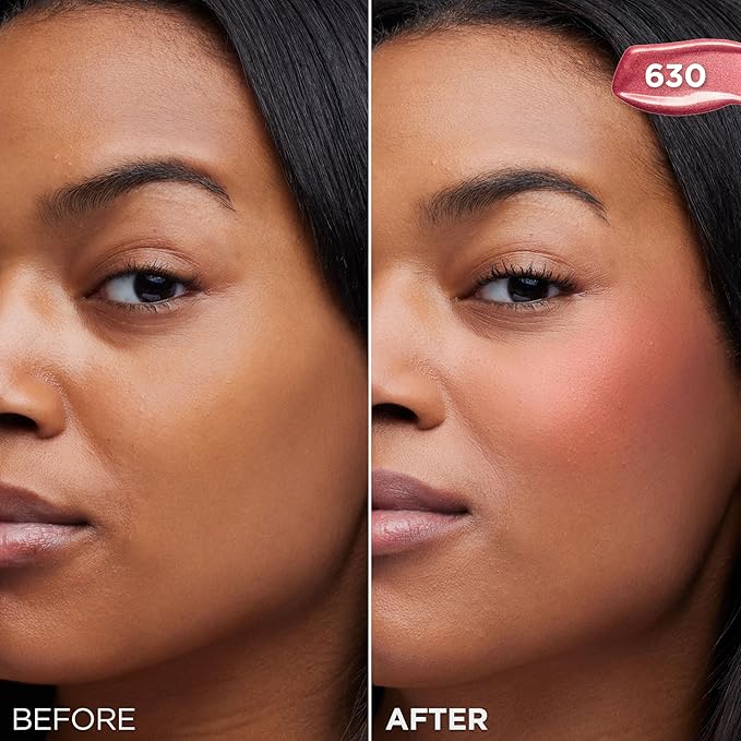 L'Oreal Paris True Match Lumi Le Liquid Blush, Intense Lightweight Blush Formula With Liquid Pigments, Glowy True Rose, 0.33 Fl Oz-Velvo Beauty