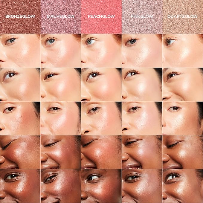 Saie Glow Sculpt Multi-Use Highlighter + Cream Blush Refill - Lightweight with Hyaluronic Acid + Micropearl for Radiant, Glowing Skin - Mauveglow (.02 oz)-Velvo Beauty