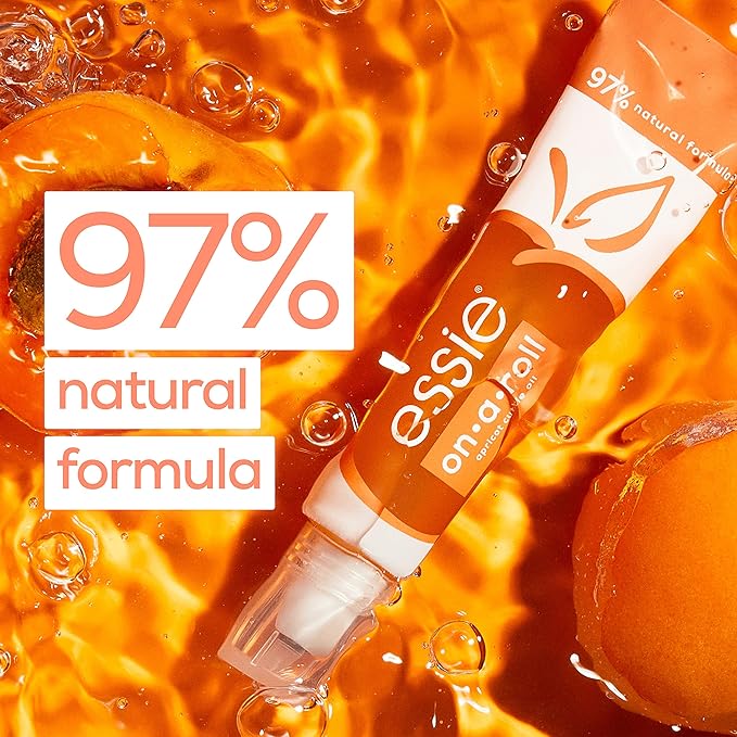 essie Apricot Nail and Cuticle Oil Set, Vegan, Softened and Nourished cuticles, For Home and Travel 0.46 fl oz each-Velvo Beauty