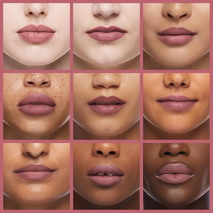 Oulac Matte Liquid Pink Nude Lipstick for Women, Long Lasting Lipstick Waterproof Lip Stain, No Transfer, Creamy High Pigmented Formula with Rose Oil, Vegan & Cruelty-Free, Pink Nude M12-Velvo Beauty