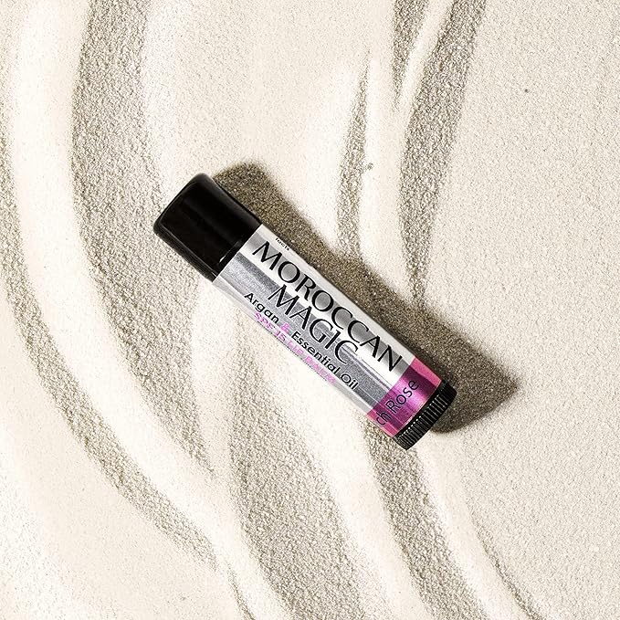 Moroccan Magic Beach Rose SPF 15 Lip Balm - Rose Vanilla | Argan Oil & Essential Oils | Family Owned | Cruelty Free | 2 Pack-Velvo Beauty