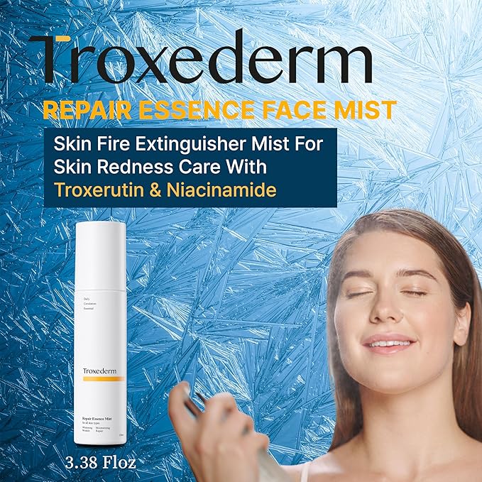 Repair Essence Mist - Hydrating Face Mist for Redness & Blemish-Free, Glowing Skin - with CICA Extract, Niacinamide & Adenosine - Moisturizing & Cooling Face Spray-Velvo Beauty