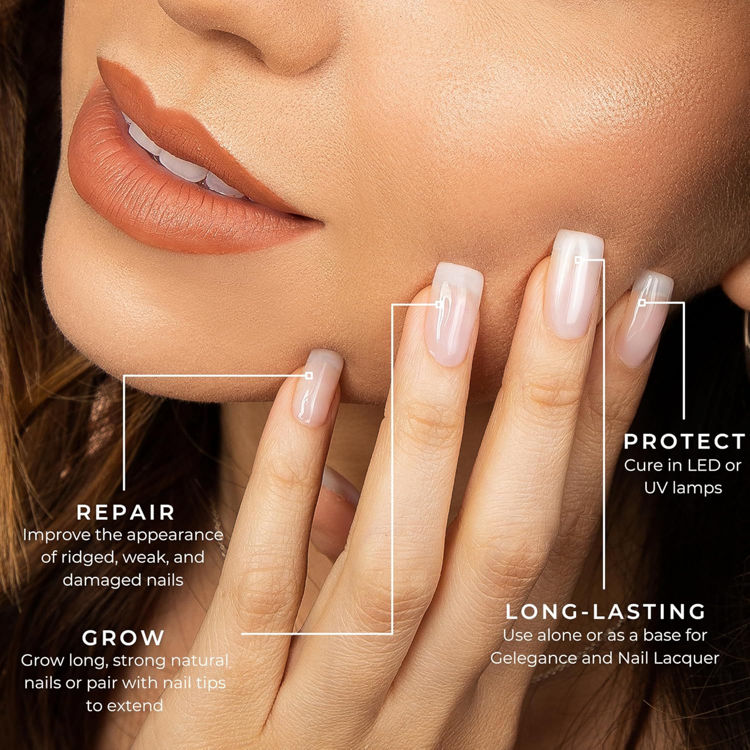 Tammy Taylor Nail Plump Nail Hardener | Extra Strength Healthy Natural Nail Strengthener Polish for Thin Nails and Split Nail Growth Oil Treatment | Helps Repair Damaged Nailbeds and Nail Biting | Kit-Velvo Beauty