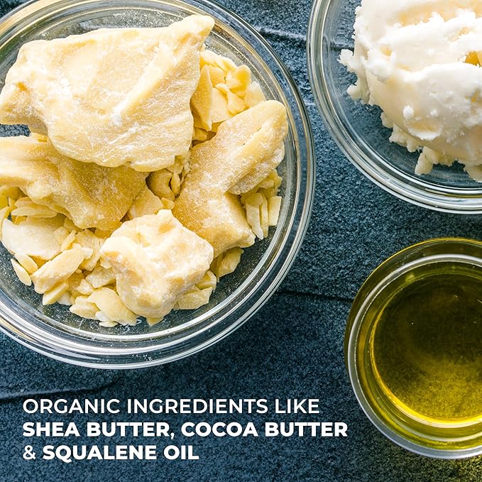 Cleure Organic All Natural Lip Balm - Paraben Free, Fragrance Free, Flavor Free, & Petroleum Free SPF Lip Balm & Hydrating Lip Butter (.15 oz, 3 Pack)-Velvo Beauty