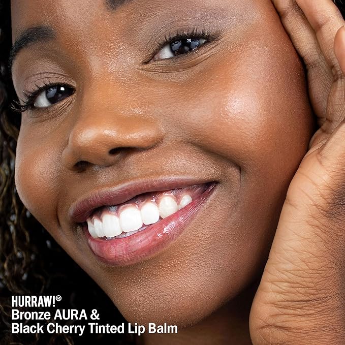 Hurraw! Black Cherry Tinted Lip Balm, 3 Pack: (Sheer Red Tint) Organic, Certified Vegan, Cruelty and Gluten Free. Non-GMO, 100% Natural Ingredients. Bee, Shea, Soy and Palm Free. Made in USA-Velvo Beauty