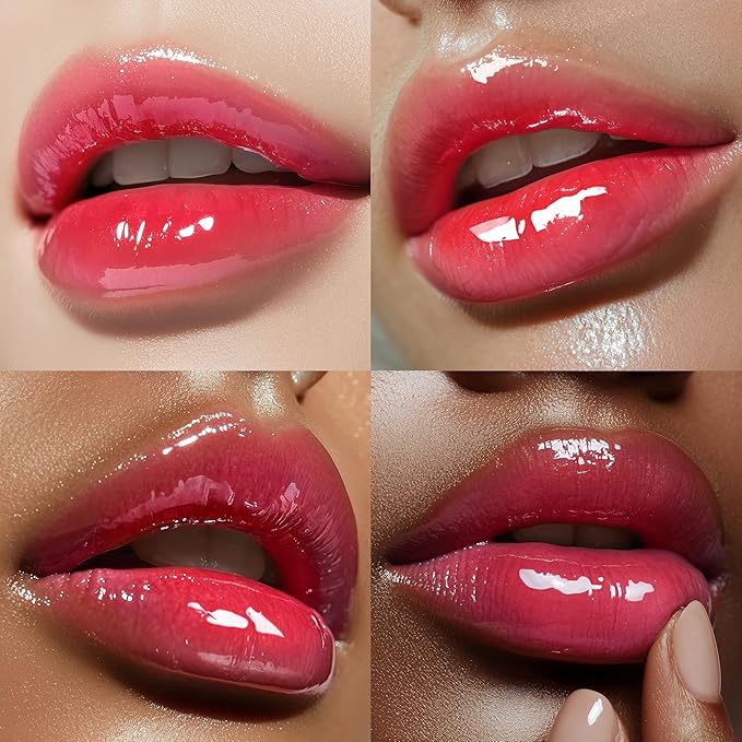 Espoir Couture Lip Tint Glaze #12 Cherry Sorbet 0.14oz | Volumizing Lip Stain with Syrupy Shine | Long-Lasting & Vibrant Color for Radiant Lip Look | Moisturizing & Glossy Lip Tint | Korean Lip Makeup-Velvo Beauty
