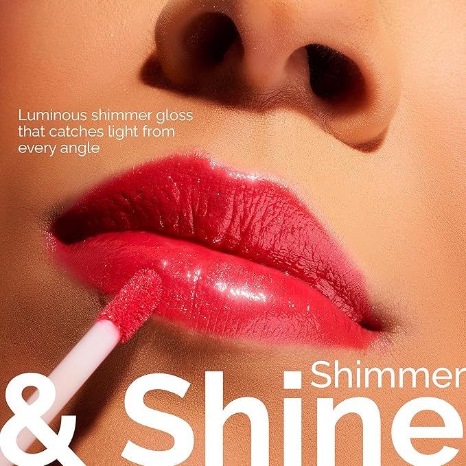 LuxeLip™ Matte Lipstick, Hydrating Non-Sticky Lip Gloss for Luminous Shine & Moisturized Lips, Lightweight, Long-Lasting Glossy Finish, Cruelty-Free Lip Makeup for Women (Chili Flake, 8ml)-Velvo Beauty