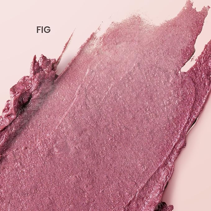 Burt's Bees Shimmer Lip Tint Set, Tinted Lip Balm Stick, Moisturizing for All Day Hydration with Natural Origin Glowy Pigmented Finish & Buildable Color, Fig (4-Pack)-Velvo Beauty