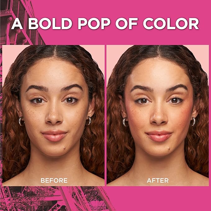 L'Oreal Paris Infallible Up to 24H Fresh Wear Soft Matte Blush, Blendable, Long-Lasting and Waterproof Cheek Make Up, Legendary Berry 15, 0.31 Oz-Velvo Beauty