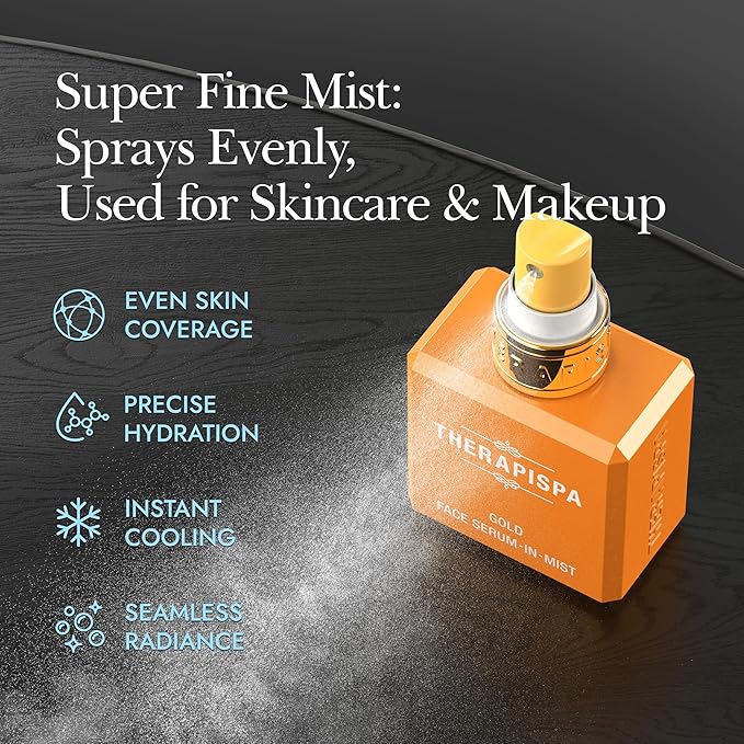 Face Serum-In-Mist – Refreshing Face Mist & Spray Serum with Niacinamide, Panthenol & Hyaluronic Acid for Hydration, Balance & Skin Vitality (Phyto, 2.0 fl oz)-Velvo Beauty