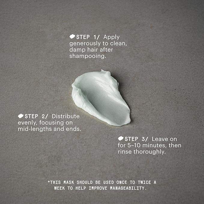 Remilia Hair Mask for Damaged Hair - Rice Protein Treatment - Deep Conditioning Mask, Volumizing & Repairing, Vegan, Made in USA 6.7 fl oz-Velvo Beauty